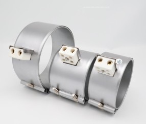 High Temperature 1200℃ Customized Hole Size Stainless Steel Band Heater 220V 600W With MICA