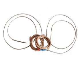 Stainless Steel Round and Flat Heating Tube Hot Runner Coil Heater Element with K Type Thermocouple