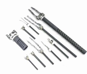Factory Hot Sale Gun-Type Silicon Carbide Rod Used In Metallurgy, Machinery, Chemical Industry