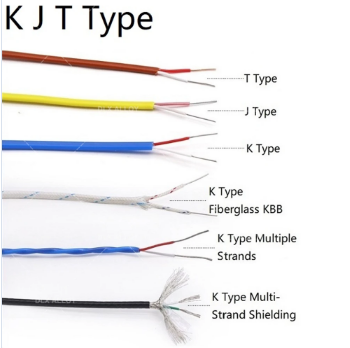 Hot Sale PVC Fibergladd Shield Type K Kx Kc Thermocouple Compensation Extension Wire first3 sheet