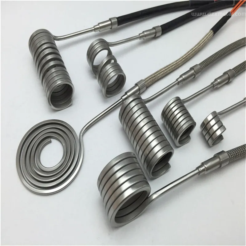 Hot runner heaters 220V Stainless Steel Flexible Coil Heater Element with J Type 5 Wire Thermocouple