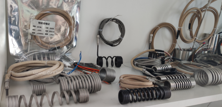 Hot runner heaters 220V Stainless Steel Flexible Coil Heater Element with J Type 5 Wire Thermocouple first4 sheet