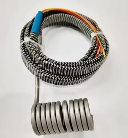 Electric Spring Coil Hot Runner Stainless Steel Nozzle Heater With J Type Thermocouple first1 sheet