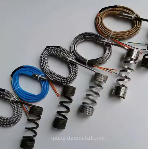 Electric Spring Coil Hot Runner Stainless Steel Nozzle Heater With J Type Thermocouple first4 sheet