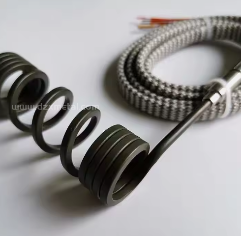 Electric Spring Coil Hot Runner Stainless Steel Nozzle Heater With J Type Thermocouple first3 sheet