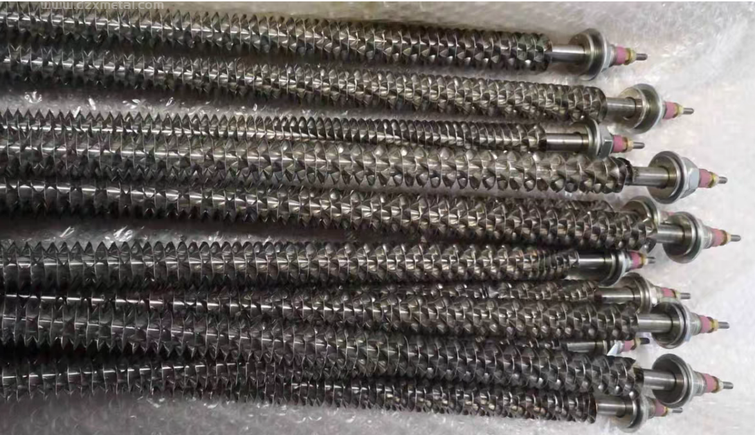 Electric 220V Tubular Finned Heater Oven Stainless Steel SUS304 Air Heating Elements first6 sheet