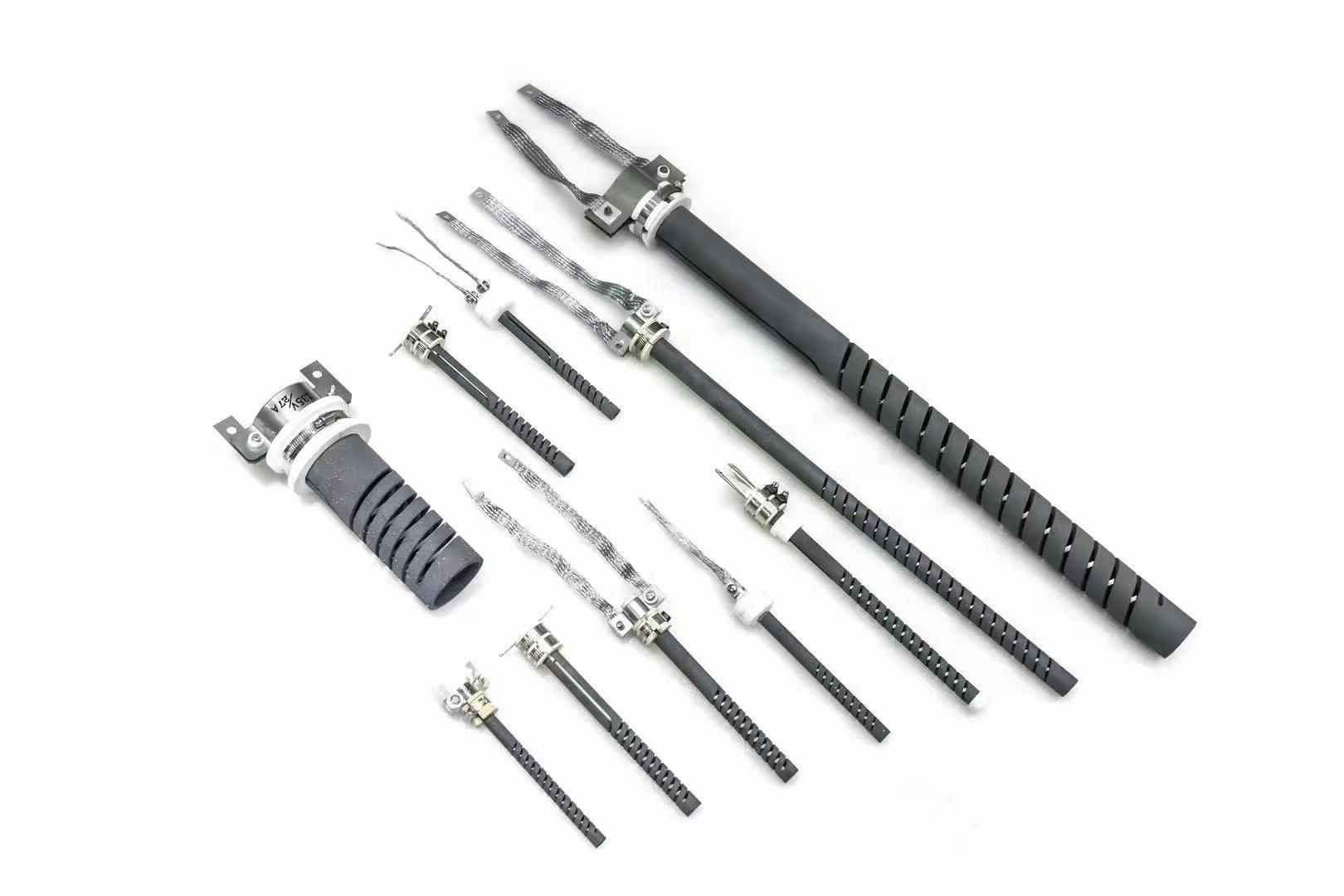 Factory Hot Sale Gun-Type Silicon Carbide Rod Used In Metallurgy, Machinery, Chemical Industry