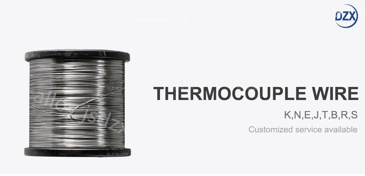 Hot Selling Thermocouple Wire K E J Type Used to manufacture thermocouple probes first1 sheet