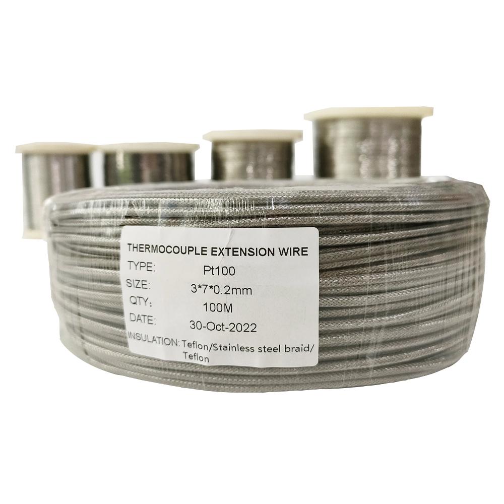 TPX/TNX Grade 28AWG Thermocouple with Cast Iron Protection for Extended Reliability first1 sheet