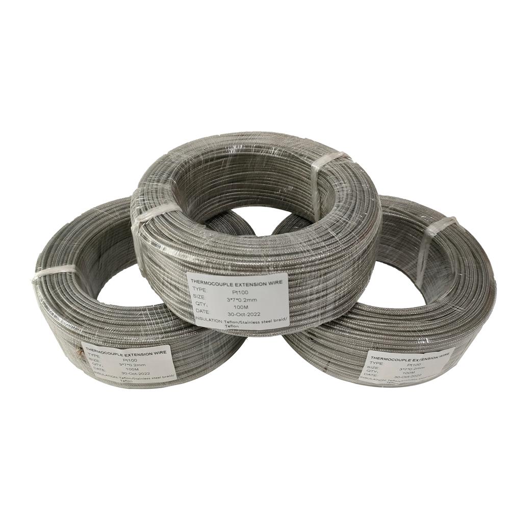 TPX/TNX Grade 28AWG Thermocouple with Cast Iron Protection for Extended Reliability first2 sheet